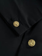 Gianni Versace Bespoke Button Pure Wool Single Button Blazer - 48R/XXL - SYLK