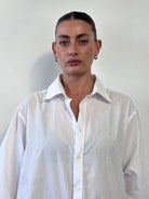 Yves Saint Laurent 00s Cotton Logo Shirt - XL - SYLK