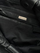Giorgio Armani 2000s Leather Hobo Shoulder Bag - SYLK