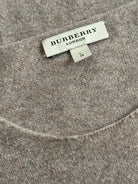 Burberry Pure Cashmere Lightweight Knitted Jumper - S/M - SYLK