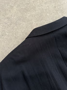 Yves Saint Laurent 1980s Bespoke Button Double Breasted Blazer - 46R/XXL - SYLK