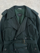 Hugo Boss Double Breasted Belted Trench Coat - XXL - SYLK