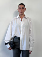 Yves Saint Laurent 00s Cotton Logo Shirt - XL - SYLK