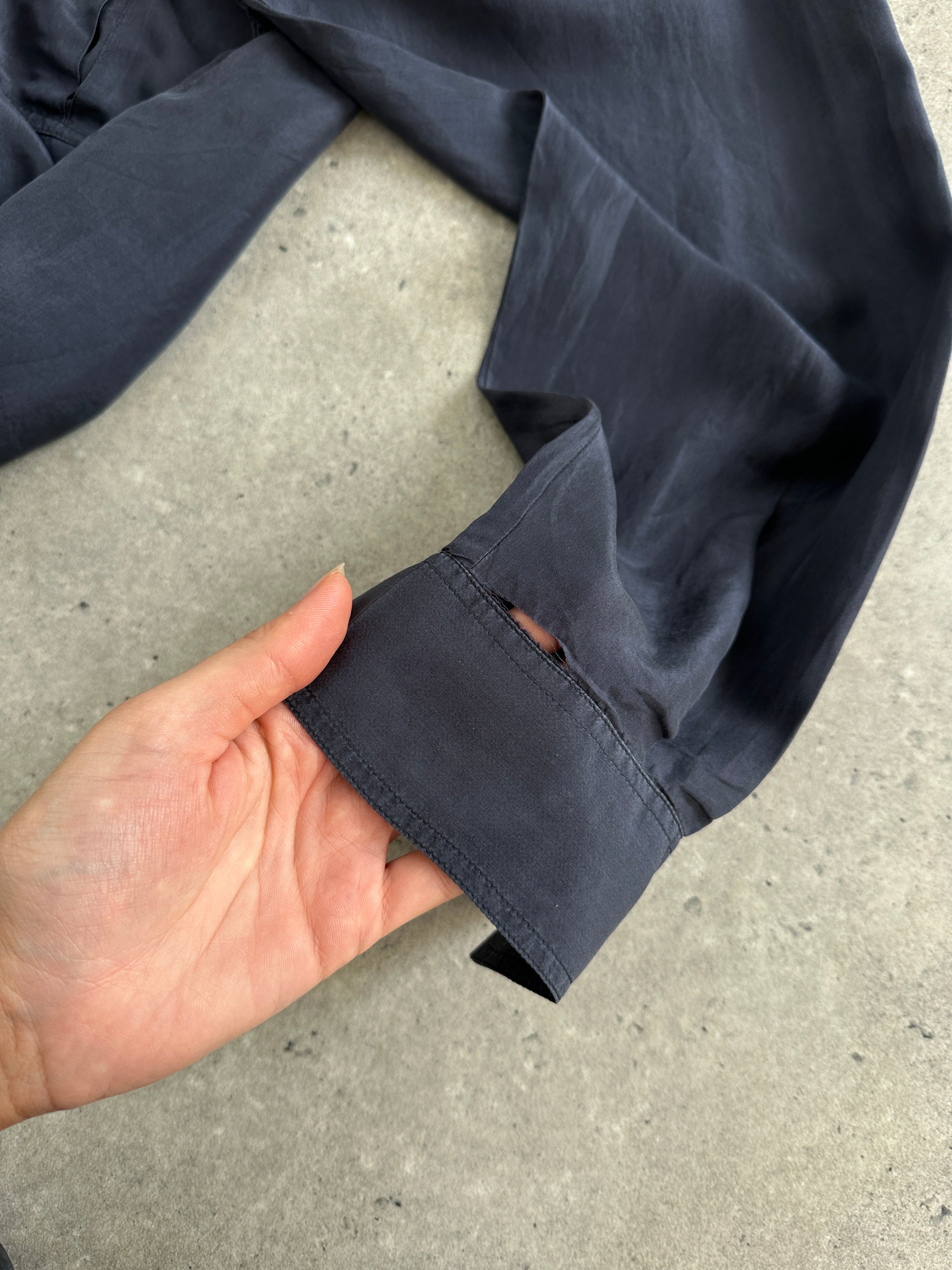 Vintage 1990s Relaxed Pure Silk Shirt - XL - SYLK