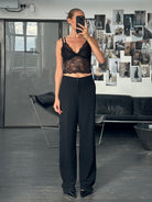 Vintage 2010s Lace Bralette Top - L - SYLK