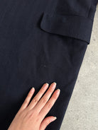 Christian Dior Pure Wool Concealed Placket Coat - XL - SYLK