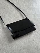 Charles Jourdan 1990s Asymmetric Patent Crossbody Bag - SYLK