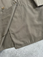 Marella Pure Wool Double Breasted Trench Coat - L/XL - SYLK