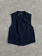 Yves Saint Laurent Wool Tailored Waistcoat - 42R/L - SYLK