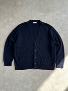 Valentino Wool Bespoke Button Logo Knitted Cardigan - XL - SYLK