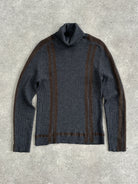 Dolce & Gabbana D&G Wool Rib Knit Turtle Neck - M - SYLK