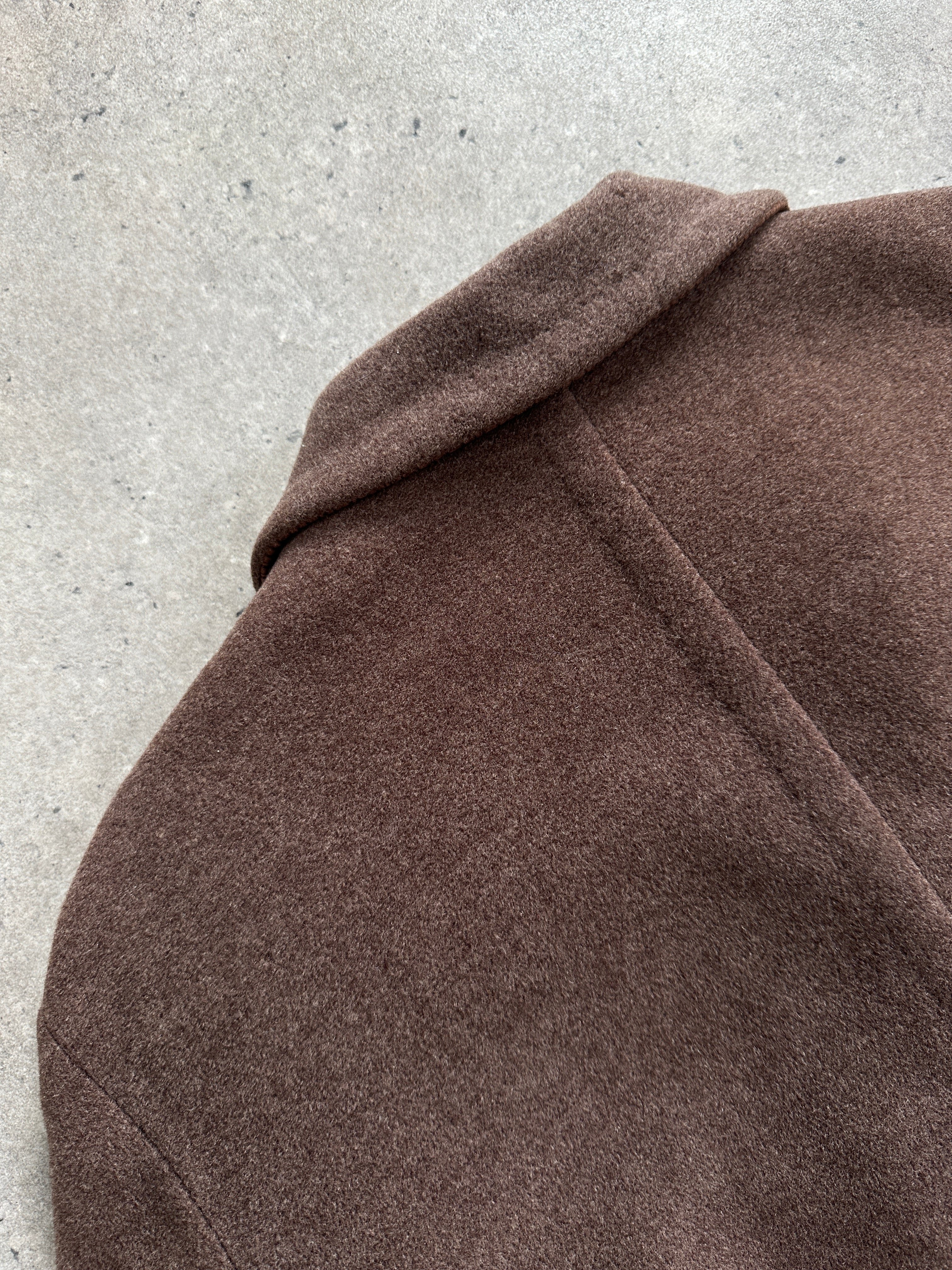 Sportmax 1990s Wool Double Breasted Coat - M/L - SYLK