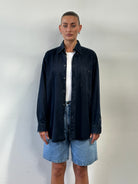 Armani Jeans Denim Logo Shirt - XL - SYLK