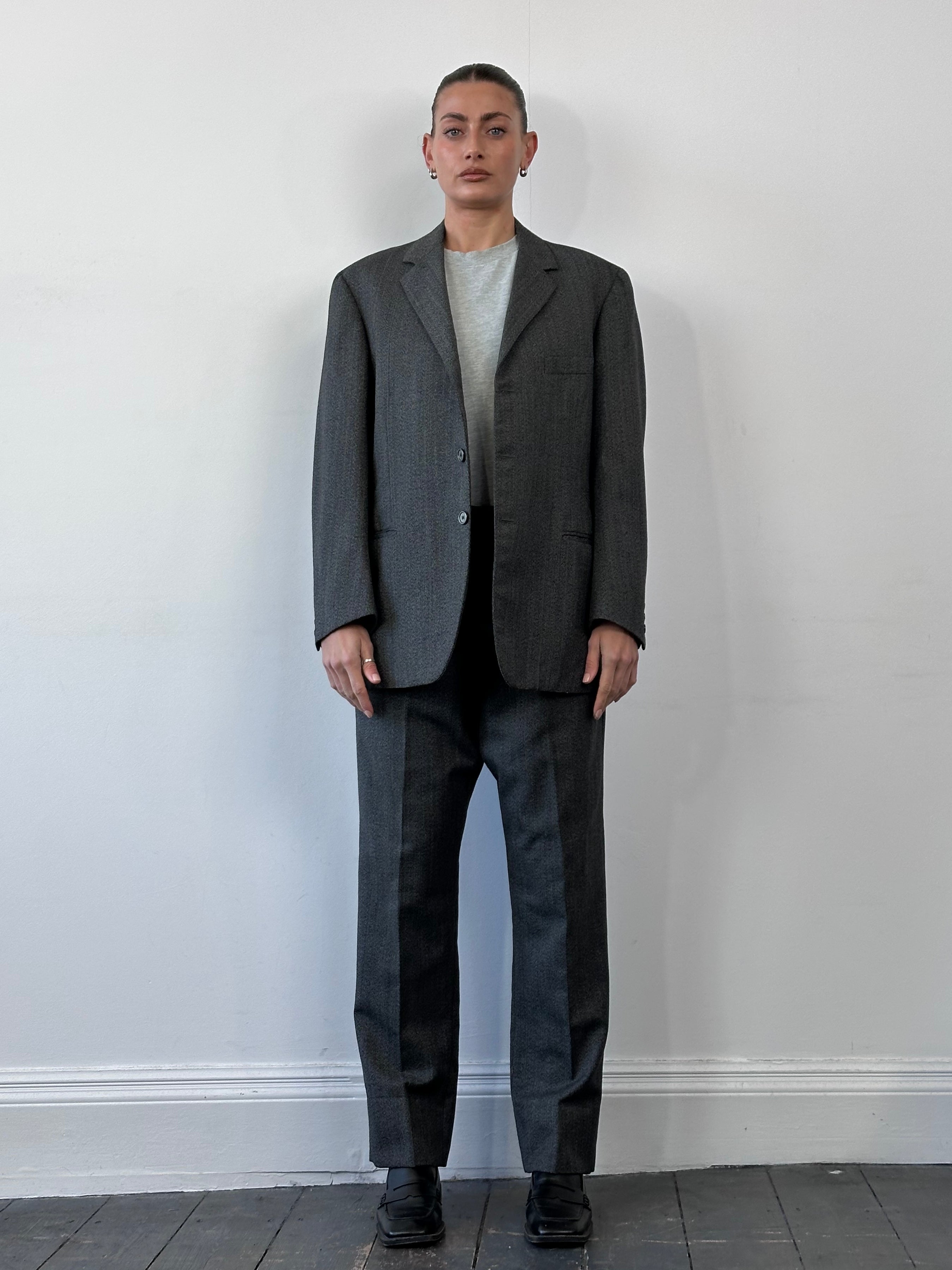 Vintage Pure Wool Single Breasted Suit - 40R/W32 - SYLK