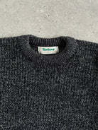 Barbour Pure Scottish New Wool Chunky Knitted Jumper - XL - SYLK