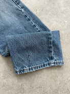 Wrangler Mid Wash Straight Leg High Waisted Denim Jeans - W28 - SYLK