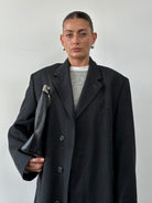 Burberry Pure Wool Twill Concealed Placket Coat - XXL - SYLK