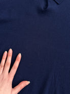Gianni Versace Versus 90s Pure Wool Bespoke Button Polo Jumper - L - SYLK