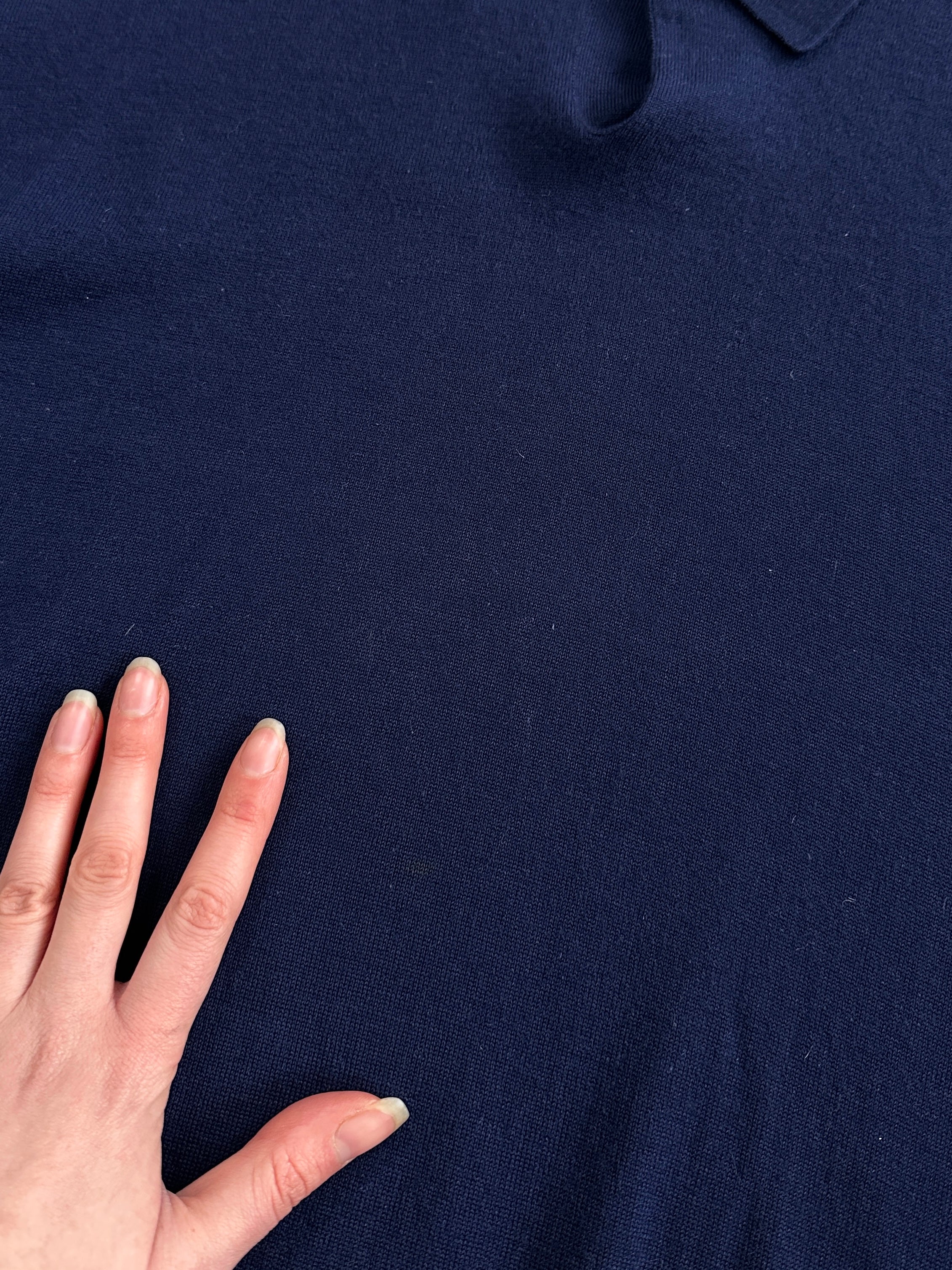 Gianni Versace Versus 90s Pure Wool Bespoke Button Polo Jumper - L - SYLK