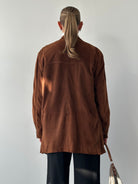 Vintage Relaxed Suede Blazer - XL - SYLK
