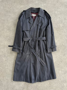 Yves Saint Laurent Cotton Double Breasted Belted Trench Coat - XL - SYLK