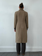 Giorgio Armani Black Label 80-90s Wool Single Breasted Coat - M - SYLK