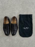 Thierry Mugler Leather Angular Toe Shoes - UK8/9 - SYLK