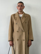 Max Mara Wool Camel Hair Double Breasted Coat - M/L - SYLK