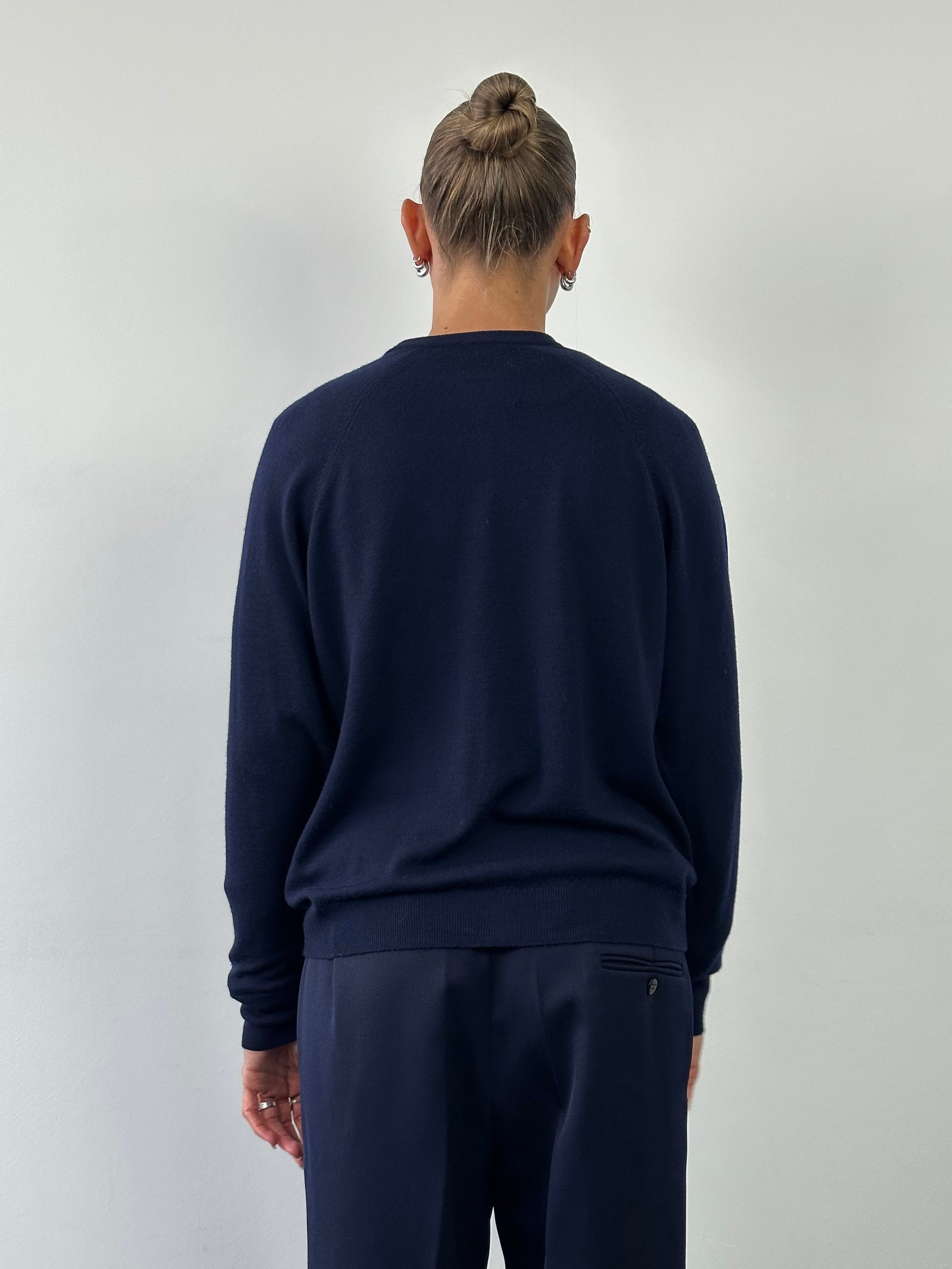 Vintage Scottish Pure Merino Wool Cardigan - M - SYLK