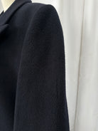 English Vintage 1990s Wool Cashmere Double Breasted Coat - XL - SYLK