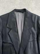 Vintage Leather Blazer Jacket - L/XL - SYLK