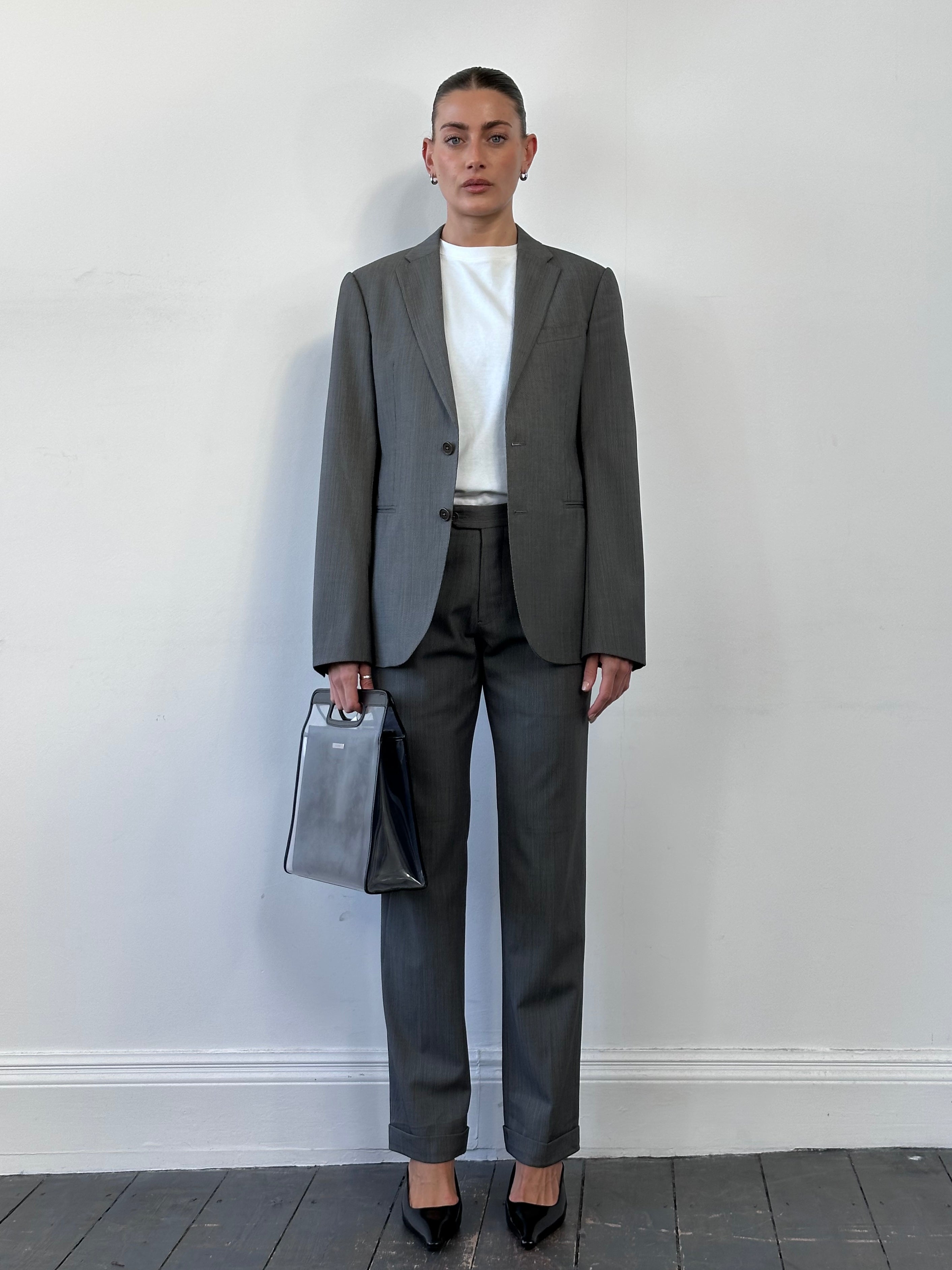 Armani Collezioni Wool Single Breasted Suit - 38R/W30 - SYLK