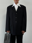 Pierre Cardin Pure Wool Single Breasted Blazer - XL/XXL - SYLK