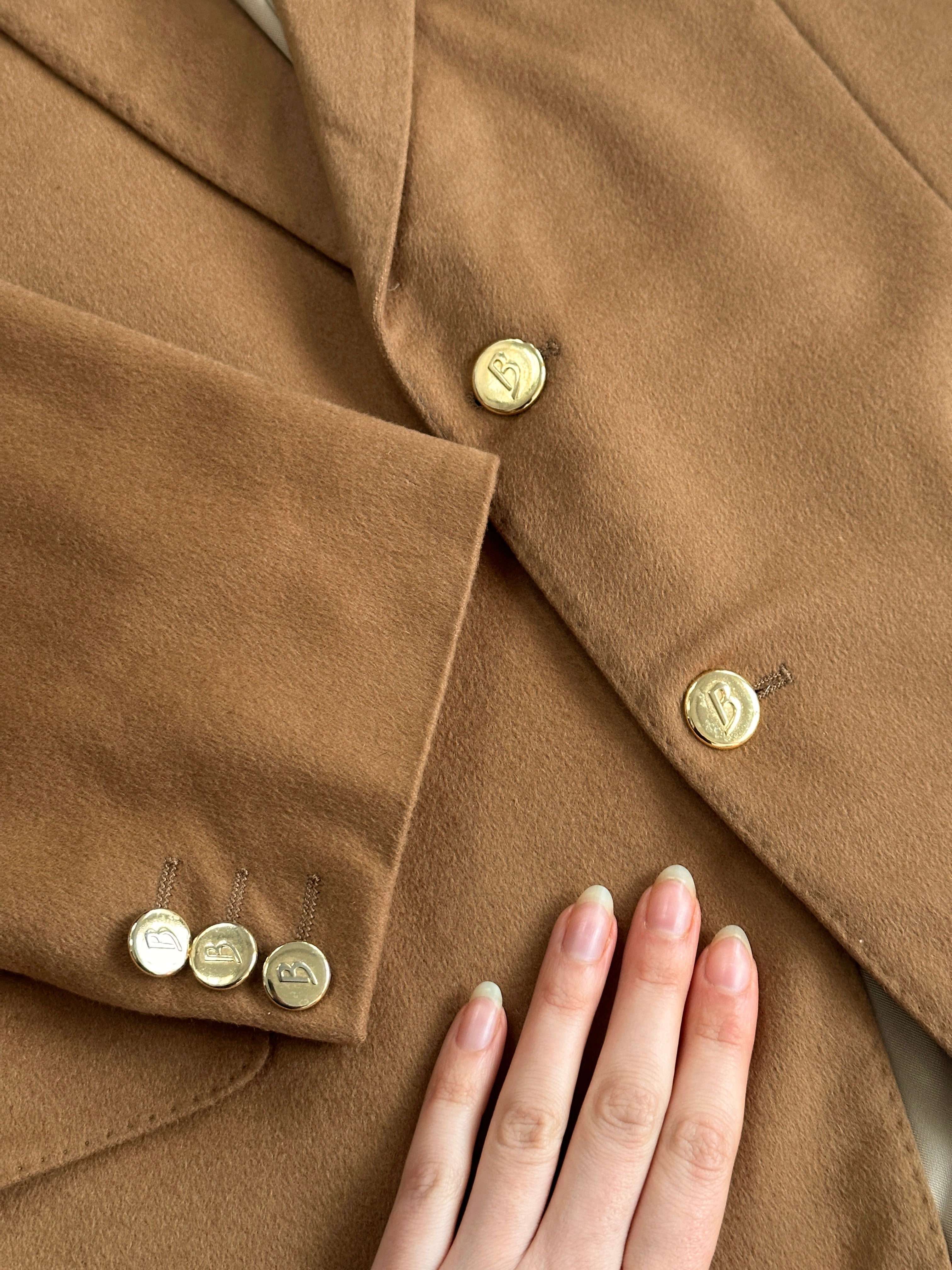 Ballantyne x Loro Piana Pure Cashmere Bespoke Button Blazer - XL - SYLK