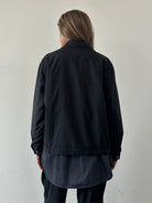Yves Saint Laurent Logo Bomber Jacket - M/L - SYLK
