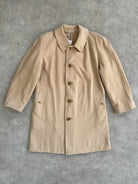 Burberry Pure Cashmere Double Faced Single Breasted Coat - L - SYLK