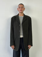 Versace Jeans Couture Pure Cotton Bespoke Medusa Button Blazer - 40R/L - SYLK