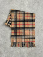 Burberry Lambswool Cashmere Nova Check Scarf - SYLK