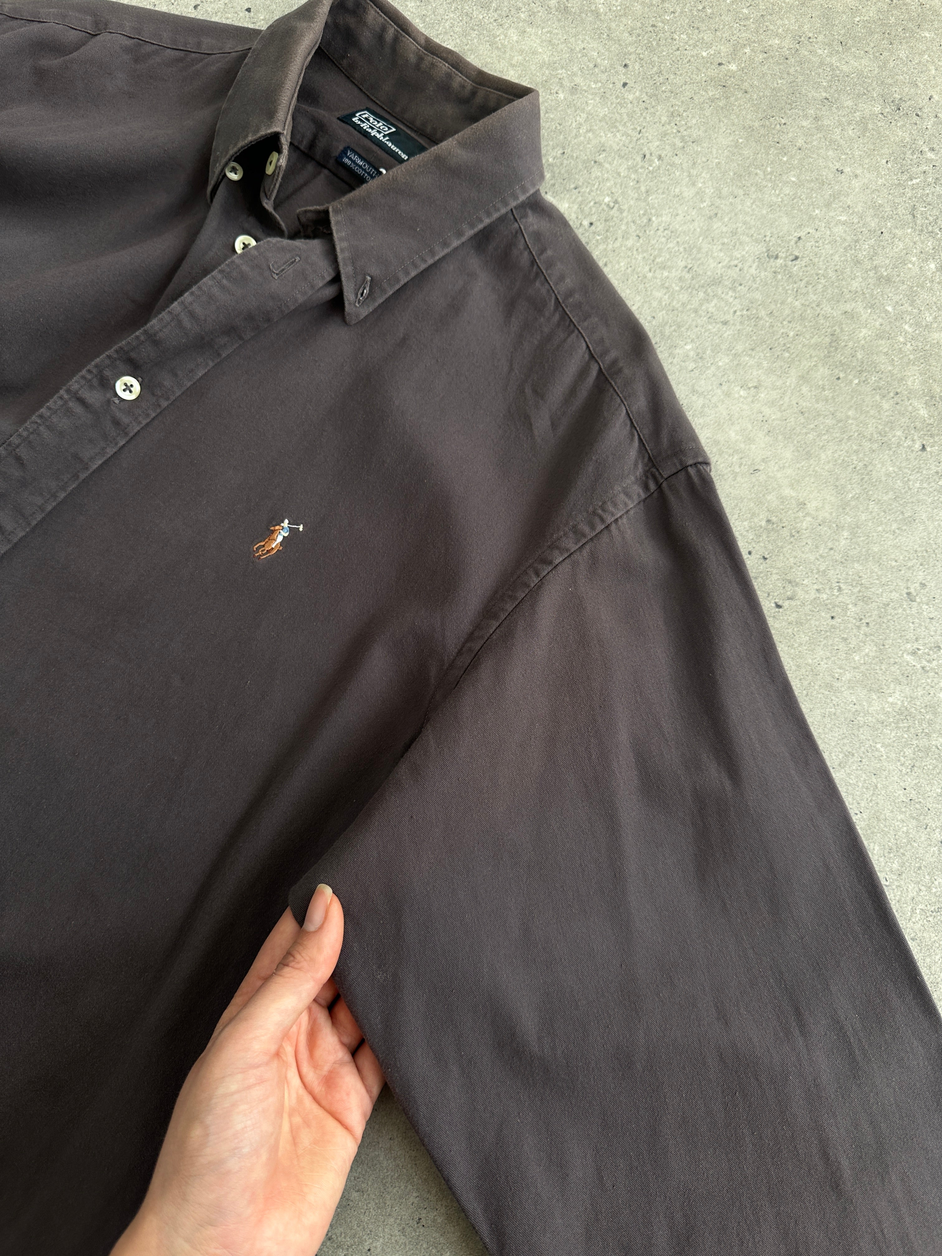 Ralph Lauren Polo Pure Cotton Logo Shirt - XL - SYLK