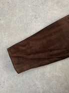 Valentino Suede Blazer Jacket - XL - SYLK