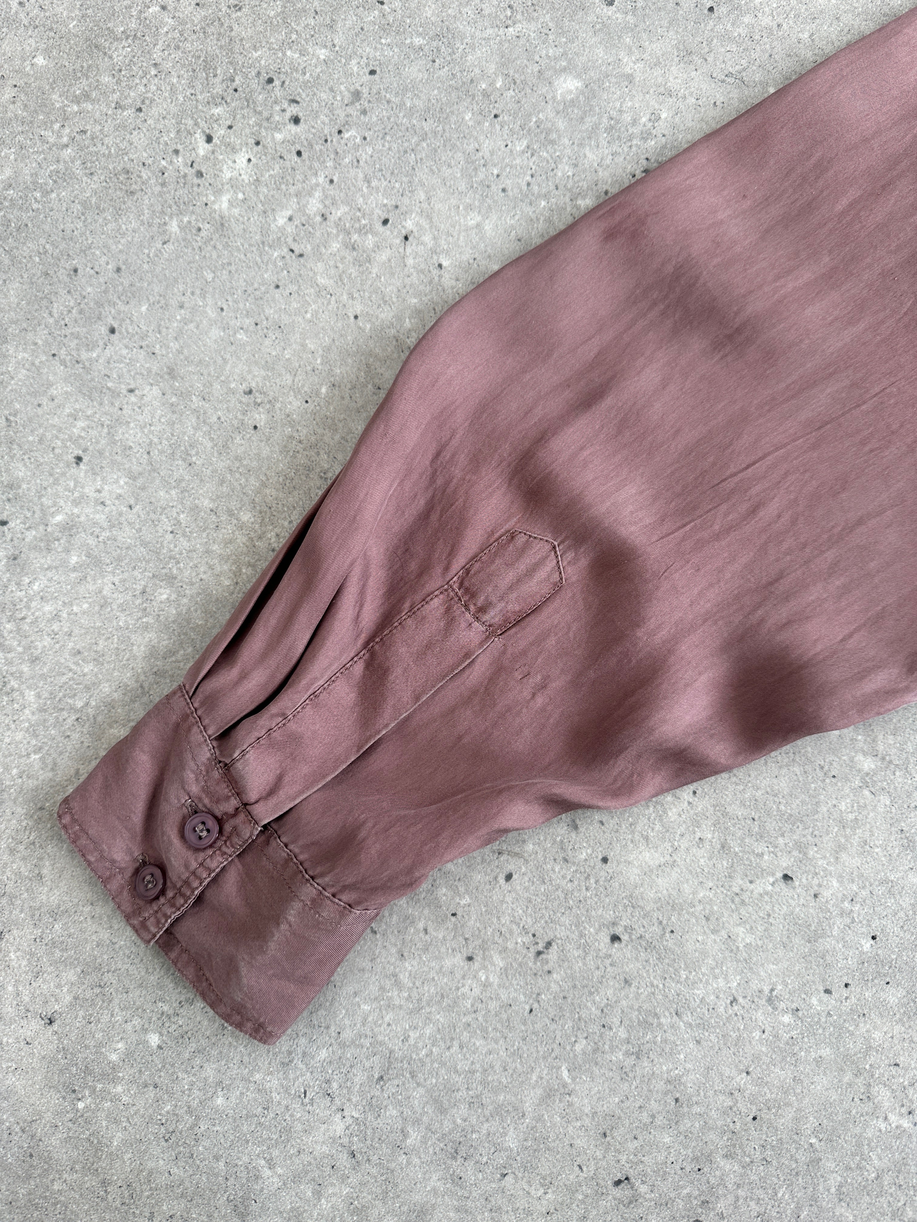 Vintage 90s Pure Silk Shirt - XL - SYLK