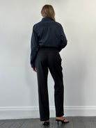 Giorgio Armani Classico Pure Wool Low-Mid Rise Trousers - W30 - SYLK