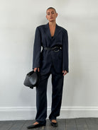 Vintage Linen Lyocel Single Breasted Suit - 40R/W32 - SYLK