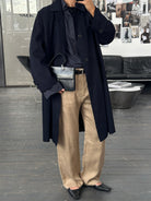 Aquascutum 1990s Pure Wool Trench Coat - XL - SYLK