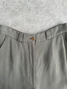 Giorgio Armani High Waisted Tapered Leg - W24 - SYLK