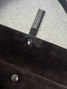 Yves Saint Laurent 00s Rive Gauche Suede Shoulder Bag - SYLK
