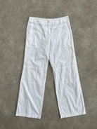 Max Mara Weekend Cotton Cargo Low Waist Trousers - W28 - SYLK