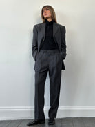 Yves Saint Laurent Wool Single Breasted Suit - 40R/W32 - SYLK