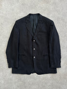 Versace Classic V2 Bespoke Button Pure Linen Single Breasted Blazer - 46R/XL - SYLK