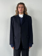 Vintage Pure Cashmere Single Breasted Blazer - 40R/XL - SYLK